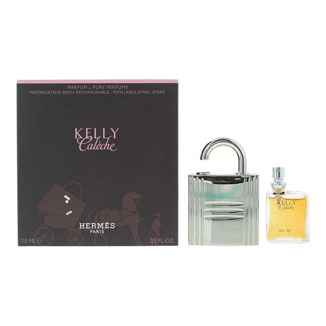 Hermes Kelly Caleche Parfum Para Mujer Recarga 7,5 ml 