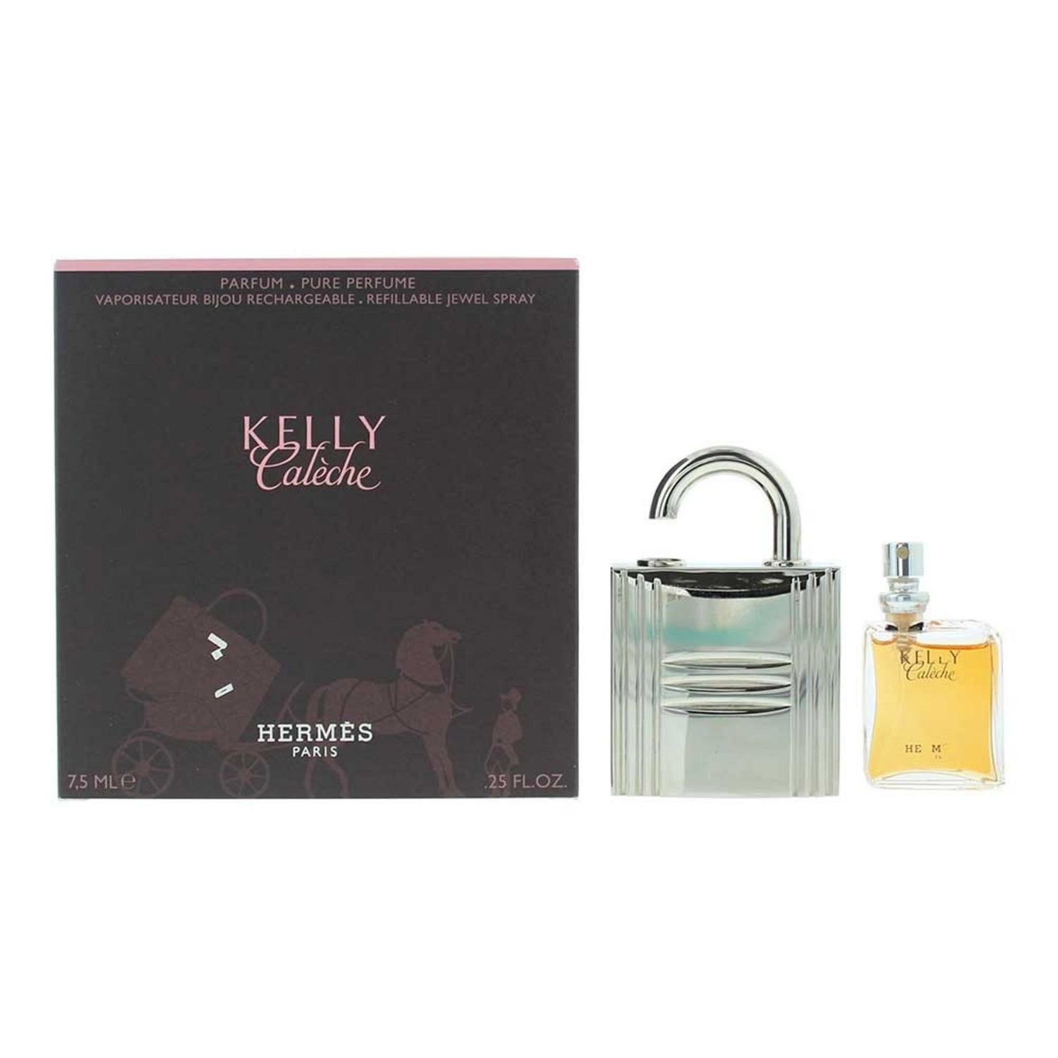 Hermes Kelly Caleche Parfum För kvinnor Refill 7,5 ml 