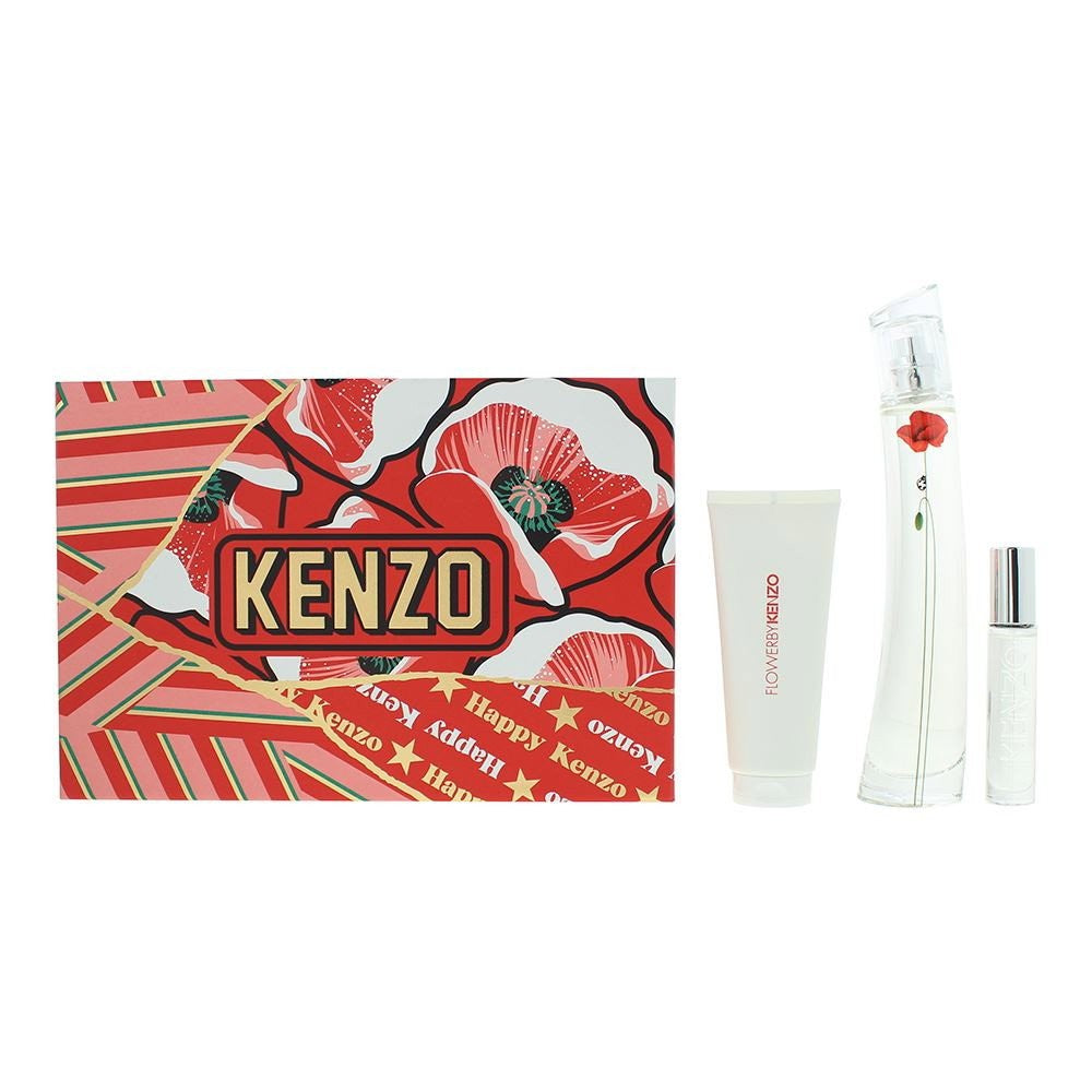 Kenzo Zestaw Kenzo: La Recolte Parisienne Eau de Parfum dla kobiet 75 ml + La Recolte Parisienne Eau de Parfum dla kobiet 10 ml + La Recolte Parisienne Nawilżający balsam do ciała 75 ml 