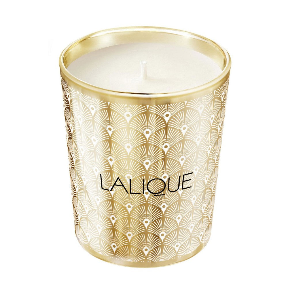 Lalique Noir Premier - Plume Blanche 1901 Geurkaars met florale, houtachtige en muskusachtige noten 190 g 