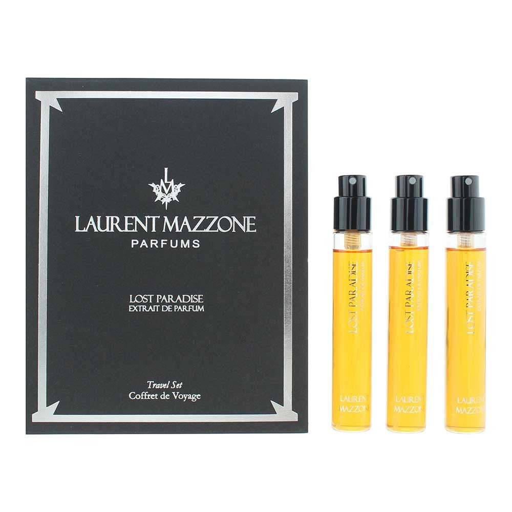 Laurent mazzone Set Trio Lost Paradise Parfum Extrait Unisex 3 deler 15 ml 
