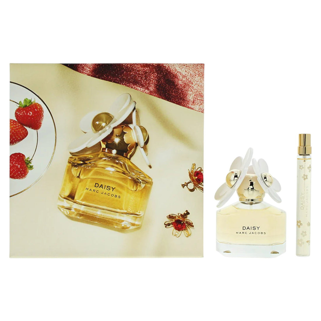 Marc jacobs 세트 Marc Jacobs: Daisy Eau de Toilette 여성용 10 ml *미니어처 + Daisy Eau de Toilette 여성용 50 ml 