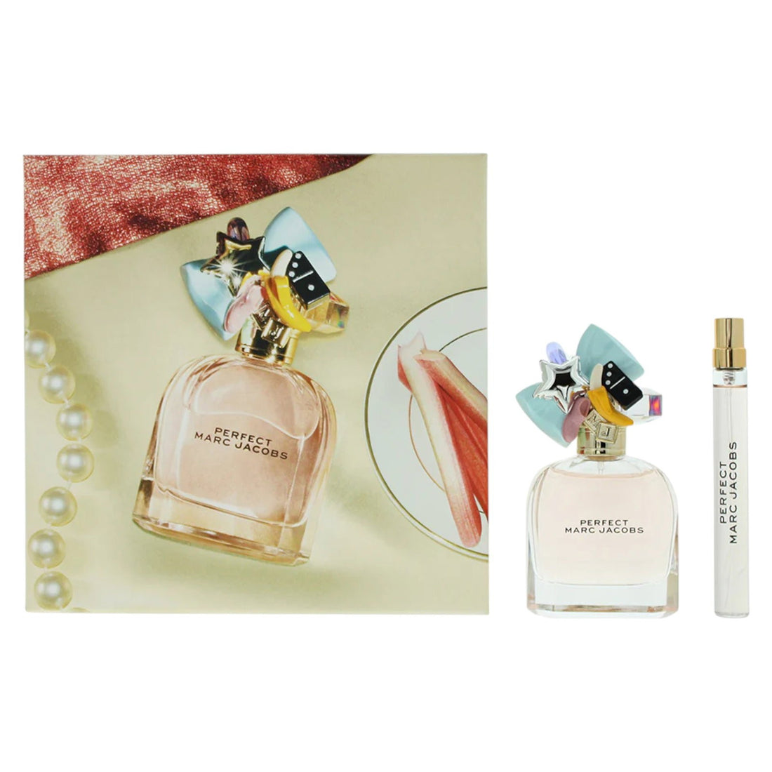 Marc jacobs Coffret Marc Jacobs : Perfect Eau De Parfum For Women 50 ml + Perfect Eau De Parfum For Women 10 ml 