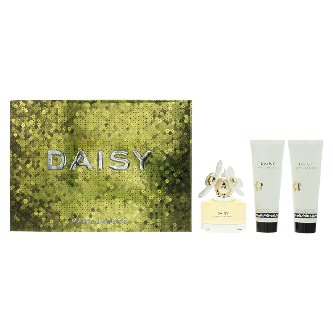 Marc jacobs 세트 Marc Jacobs: 여성용 Daisy Eau De Toilette 50 ml + Daisy Hydrating 바디 로션 75 ml + 모든 피부 타입용 Daisy Shower Gel 75 ml 