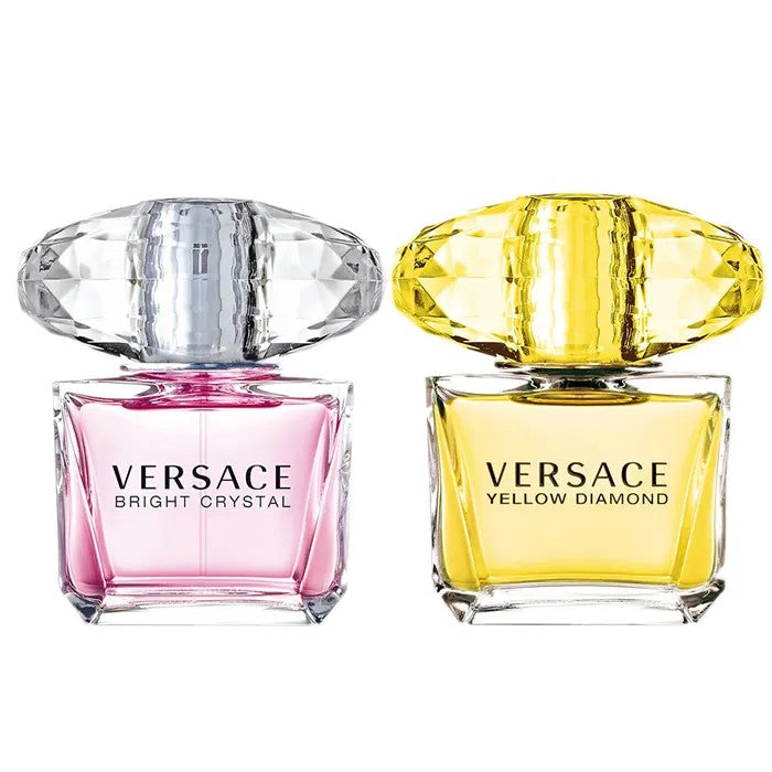 Versace Bright Crystal &amp; Yellow Diamond Set Women — Perfume Set 