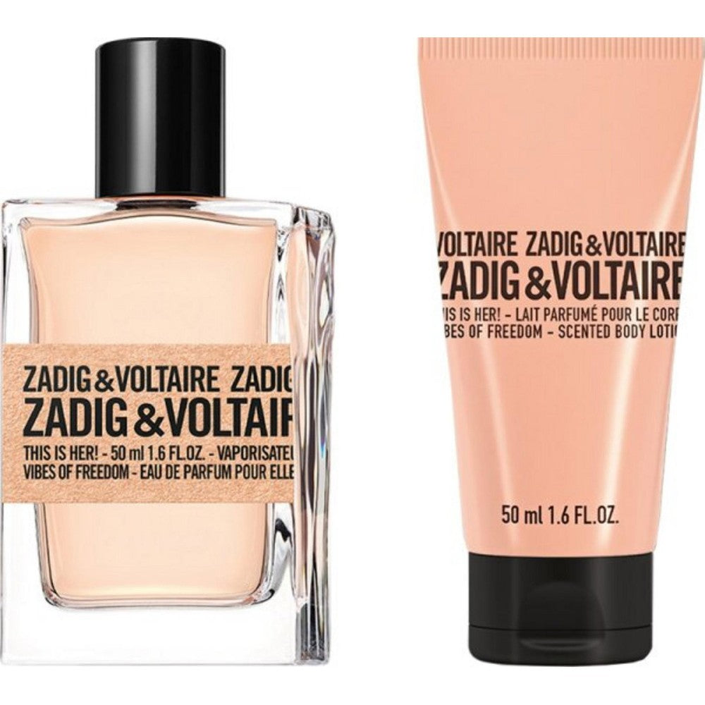 Zadig &amp; Voltaire This Is Her! Vibes Of Freedom Donna 50 ml — Kit Profumo e Lozione Corpo