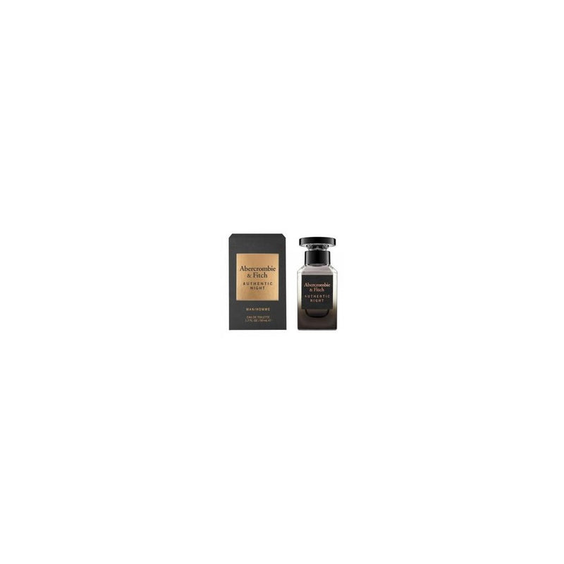 Abercrombie & Fitch Authentic Night Man EDT størrelse 100ml 
