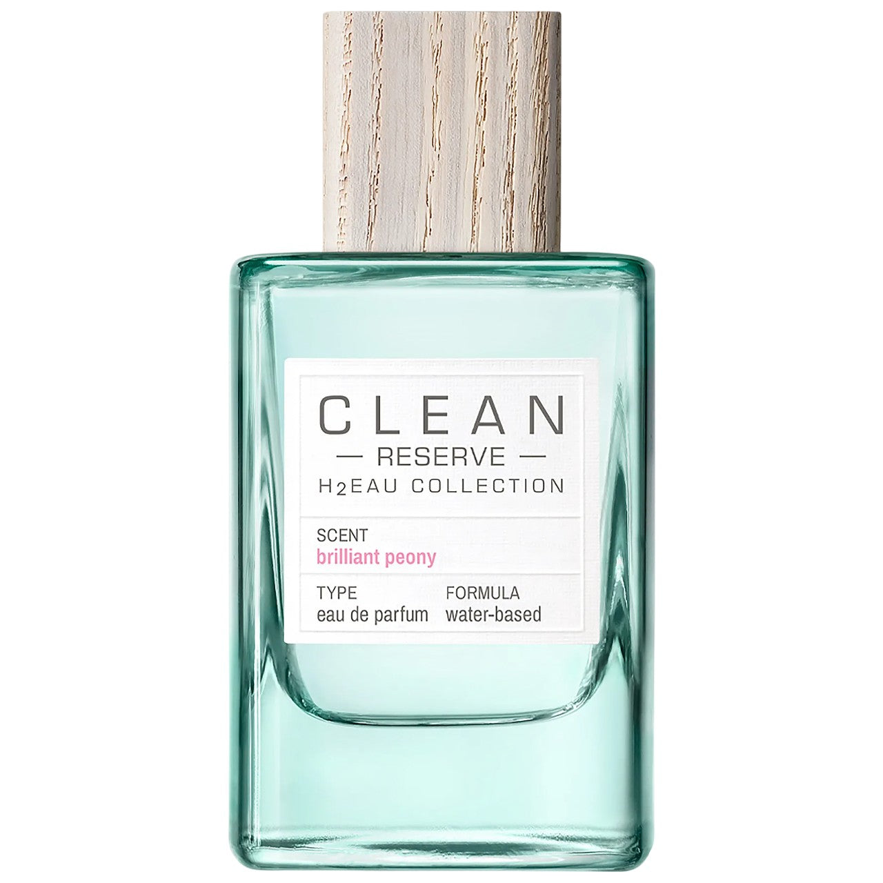 Parfume H2Eau Brilliant Peony EDP 100ml, ren og klar. 