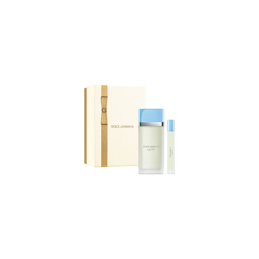 Dolce &amp; Gabbana Light Blue Eau de Toilette Νέο σετ δώρου EDT 100 ml και μινιατούρα EDT 10 ml 100ml 