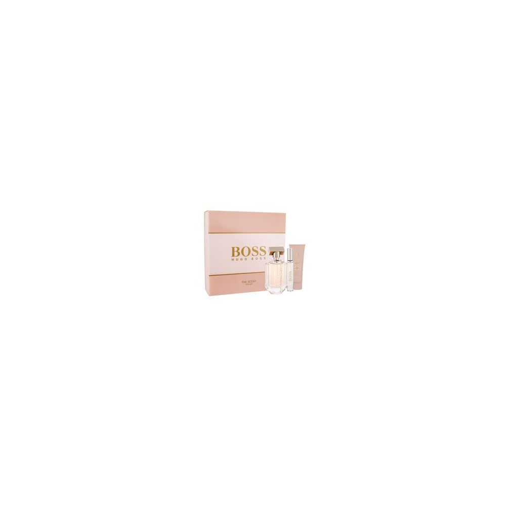 Hugo Boss The Scent For Her Donna EDP 100 ml + Body Lotion 50 ml + EDP 7,4 ml — Gift Set 