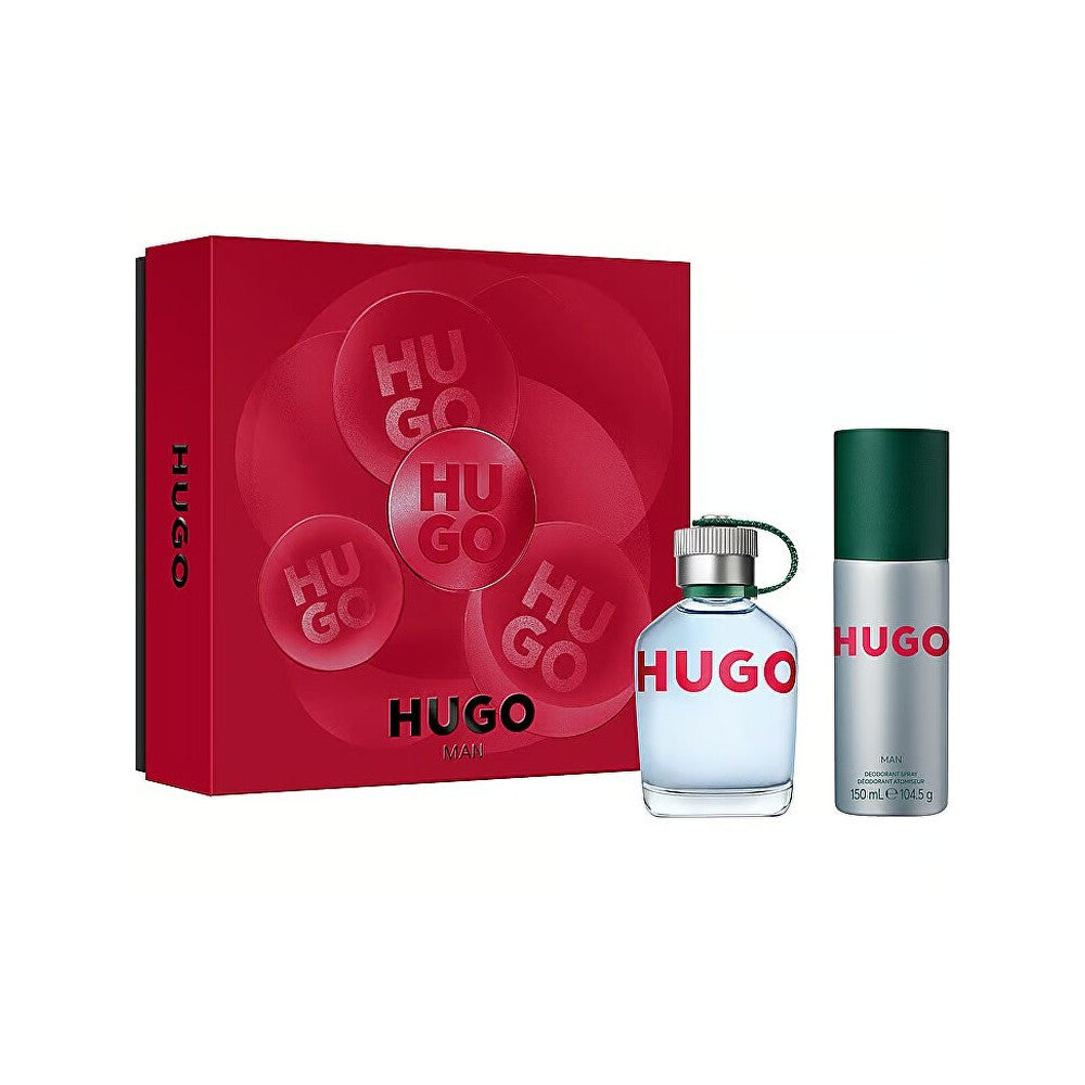 Presentset Hugo Boss Hugo EDT 75 ml och deodorantspray 150 ml 75 ml 