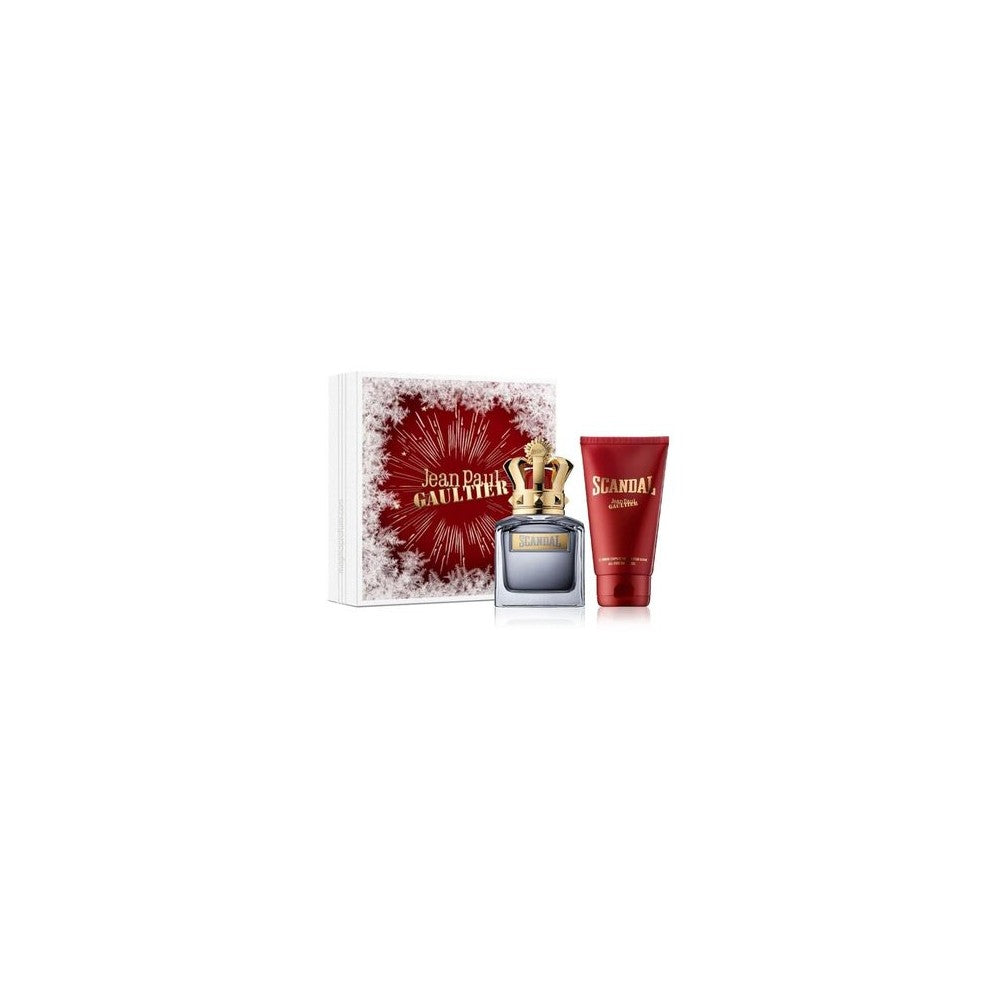 Dárková sada Jean Paul Gaultier Scandal Pour Homme Eau de Toilette 50 ml a sprchový gel 75 ml 125 ml 