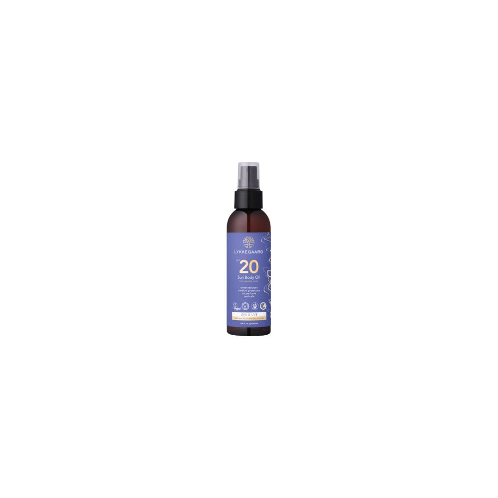 Lykkegaard Sun Body Oil SPF 20 145 ml — Olio Solare