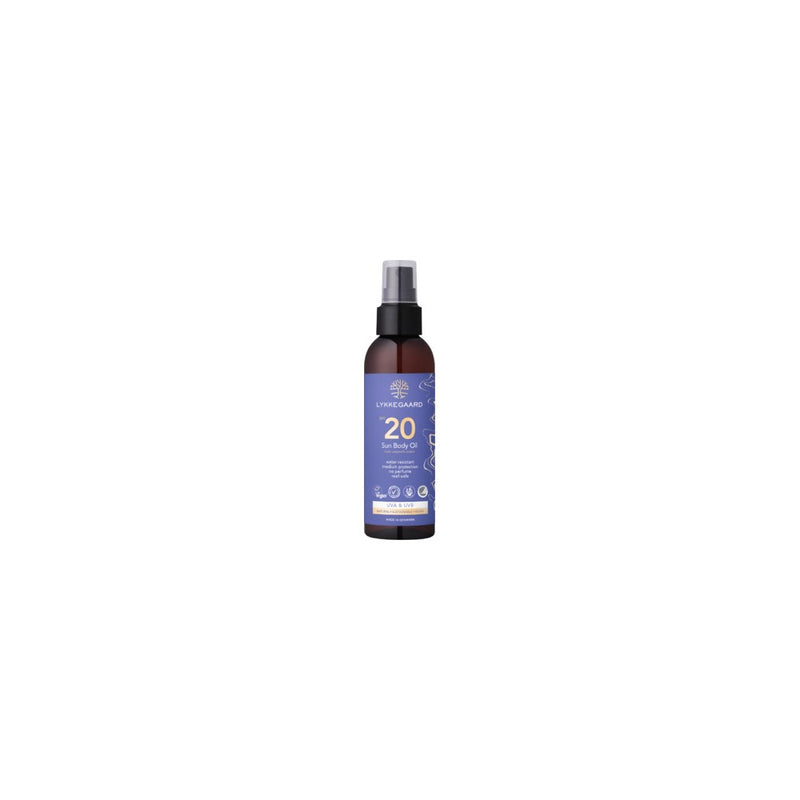 Lykkegaard Sun Body Oil SPF 20 145 ml — Olio Solare