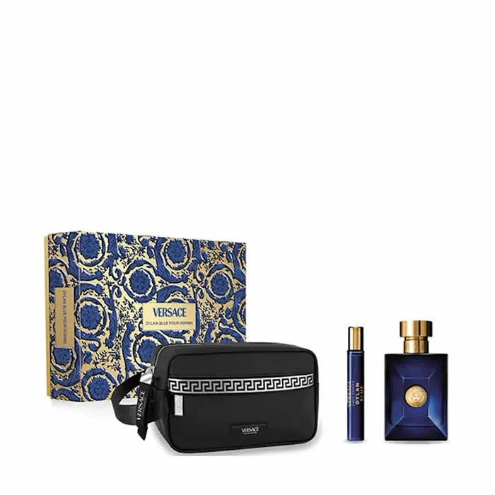 Versace Dylan Blue EDT 100 ml + EDT 10 ml + мужской клатч 100 ml 