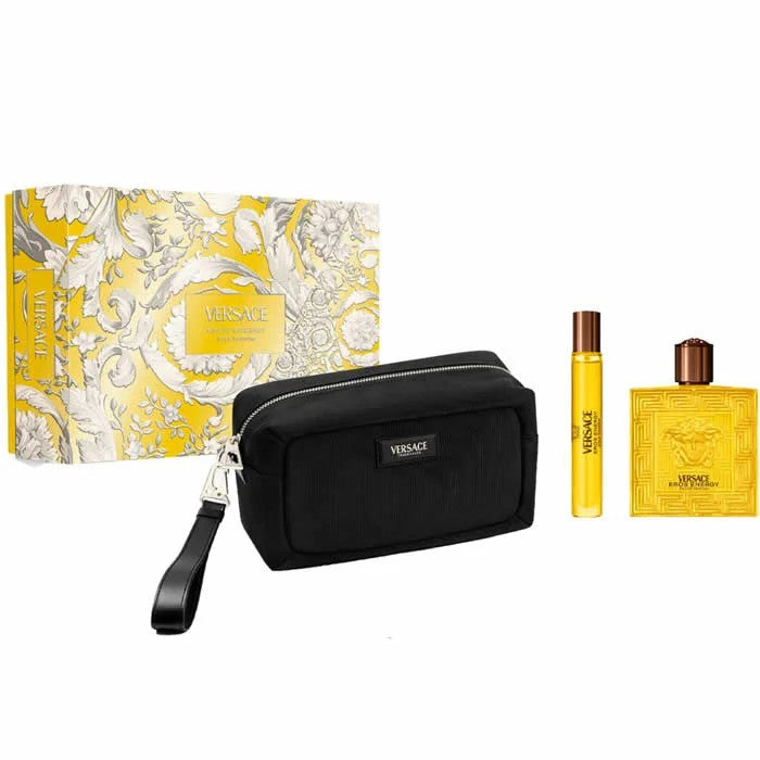 기프트 박스 Versace Eros Energy EDP 100 ml, EDP 미니어처 10 ml 및 코스메틱 파우치 100 ml 