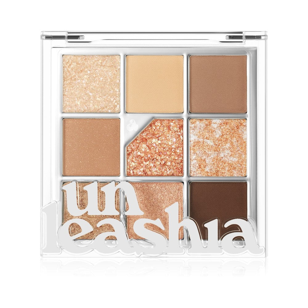 Unleashia Glitterpedia Palette occhi All of Brown 6.6 g — Palette ombretti