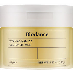 Biodance Vita Niacinamide Gel 60 pezzi — Dischetti tonico viso