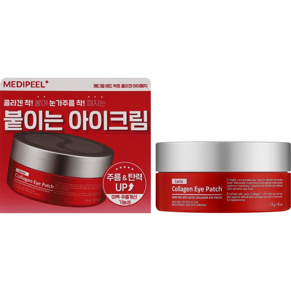 Medi-Peel Red Lacto Collagene Patch occhi Hydrogel 60 pz — Augenpatches
