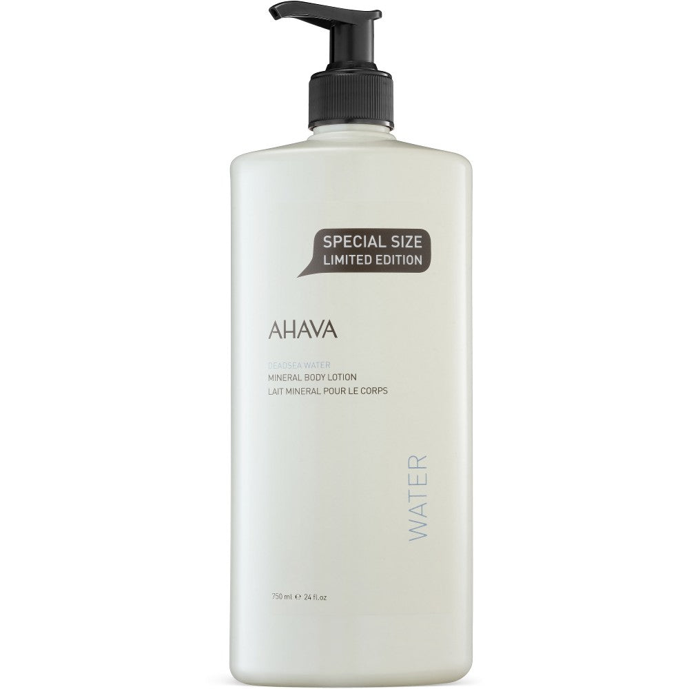AHAVA Dead Sea Water μεταλλικό γαλάκτωμα σώματος 750 ml 