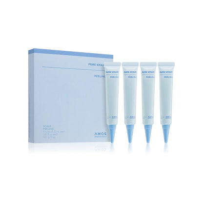 Amos Professional Pure Smart Peeling 4x20 ml — Scalp Scrub 