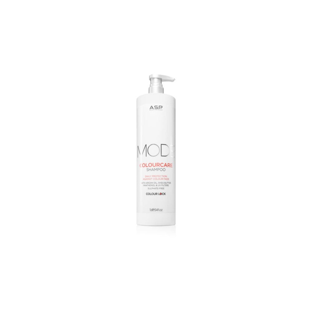 ASP MODE ColourCare shampoo pour cheveux colorés, traités chimiquement et décolorés 1000 ml 
