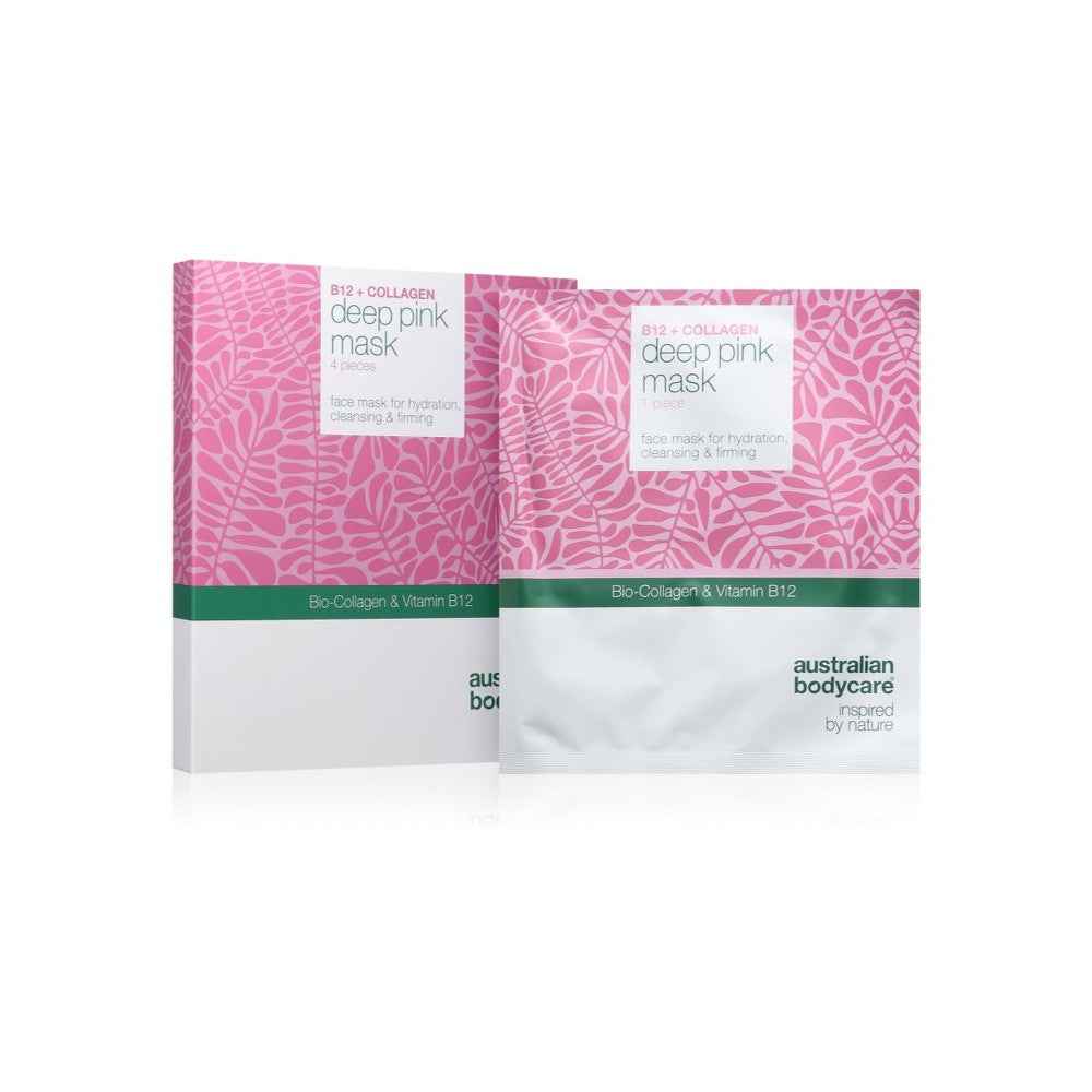 Australian Bodycare B12 + Collagen Sheet Mask Set 