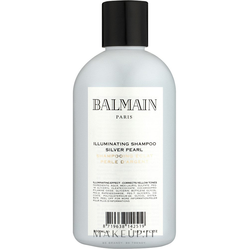 Balmain Hair Couture lluminating Shampoo Silver Pearl 블론드 헤어용 샴푸 300 ml 