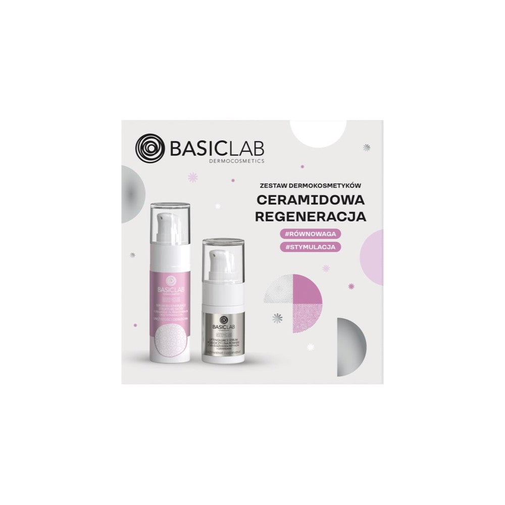 BasicLab Dermocosmetics Ceramide Regeneration dárková sada pro regeneraci pleti 