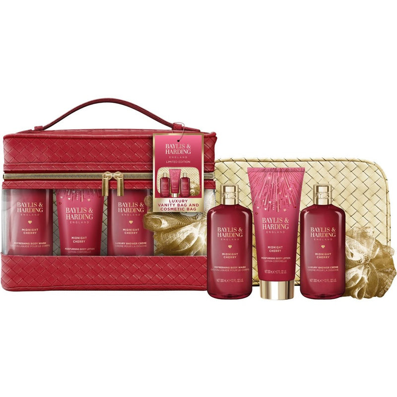 Baylis & Harding Midnight Cherry caixa de presente 