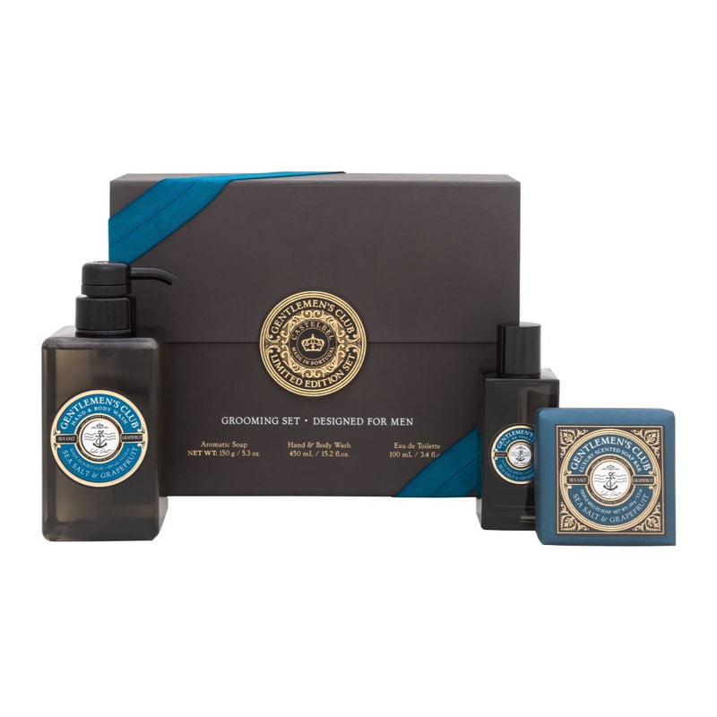 Castelbel Sea Salt & Grapefruit Gift Set gaveeske 