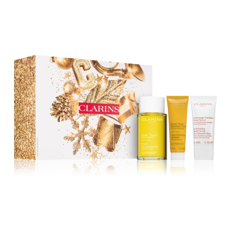 Clarins Tonic Collection θρεπτικό και ενυδατικό κουτί δώρου 