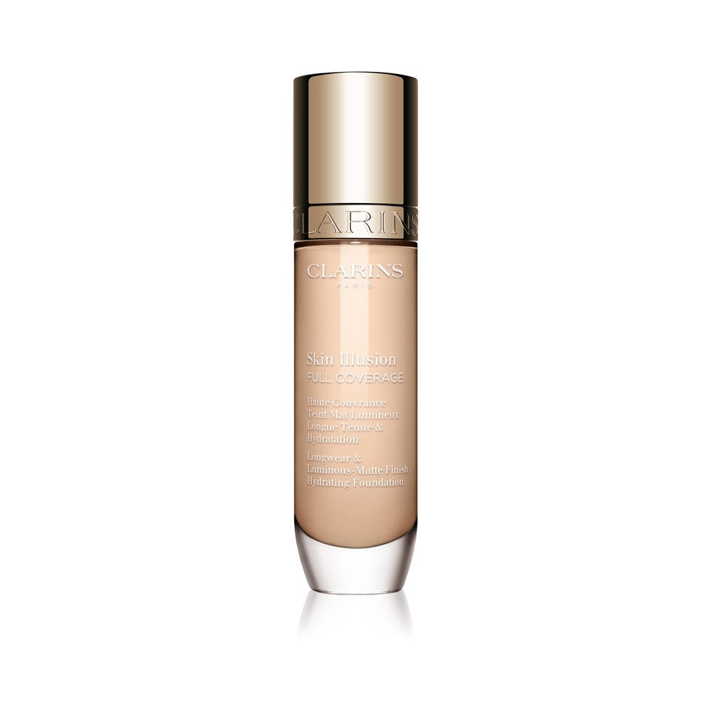 Clarins Skin Illusion Hydrating كريم أساس عالي التغطية لون 100.5W 30 ml 