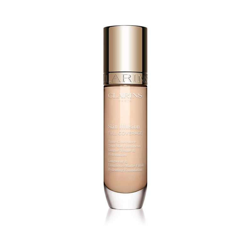 Clarins Skin Illusion Hydrating كريم أساس عالي التغطية لون 100.5W 30 ml 
