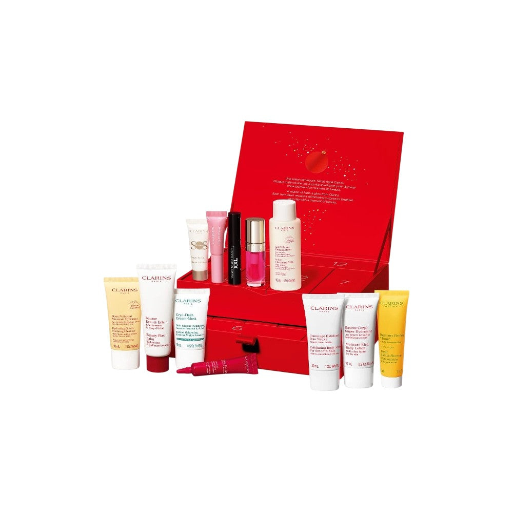 Clarins Advent Calendar 12 Holiday Season calendrier de l&