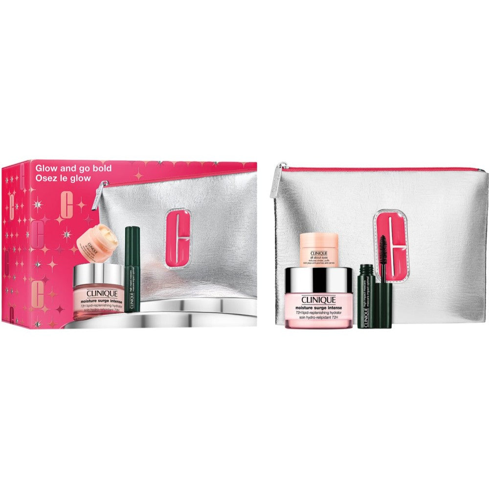 Clinique Holiday Glow And Go Bold 여성용 크리스마스 기프트 세트 