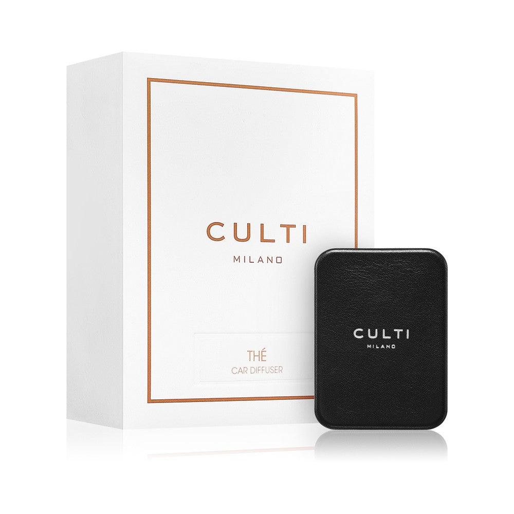 Culti Milano Car Diffuser Black Thé désodorisant pour voiture + recharge 73× 53 cm 