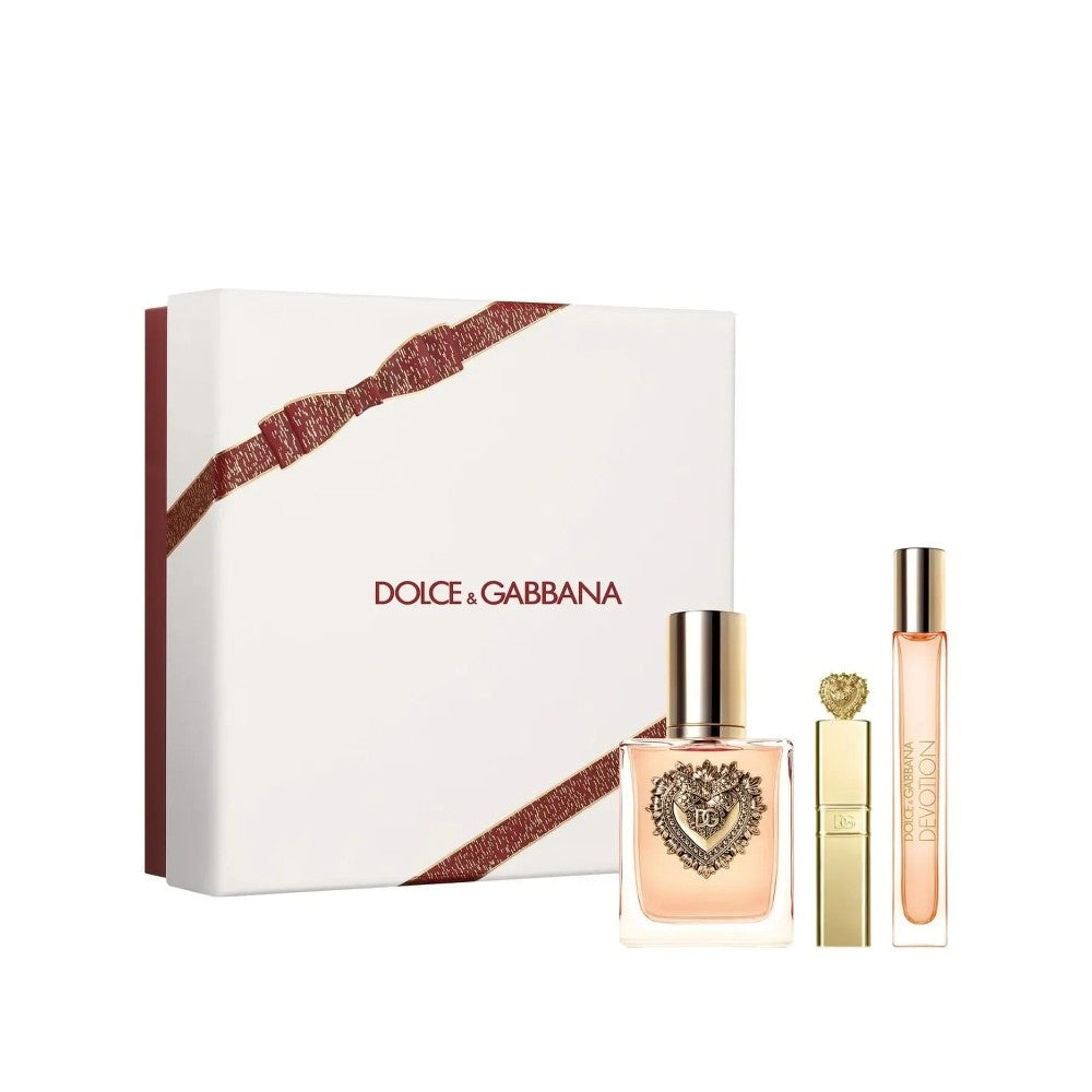 Dolce&amp;Gabbana Devotion EDP Beauty Gift Set With Makeup 여성용 기프트 세트 