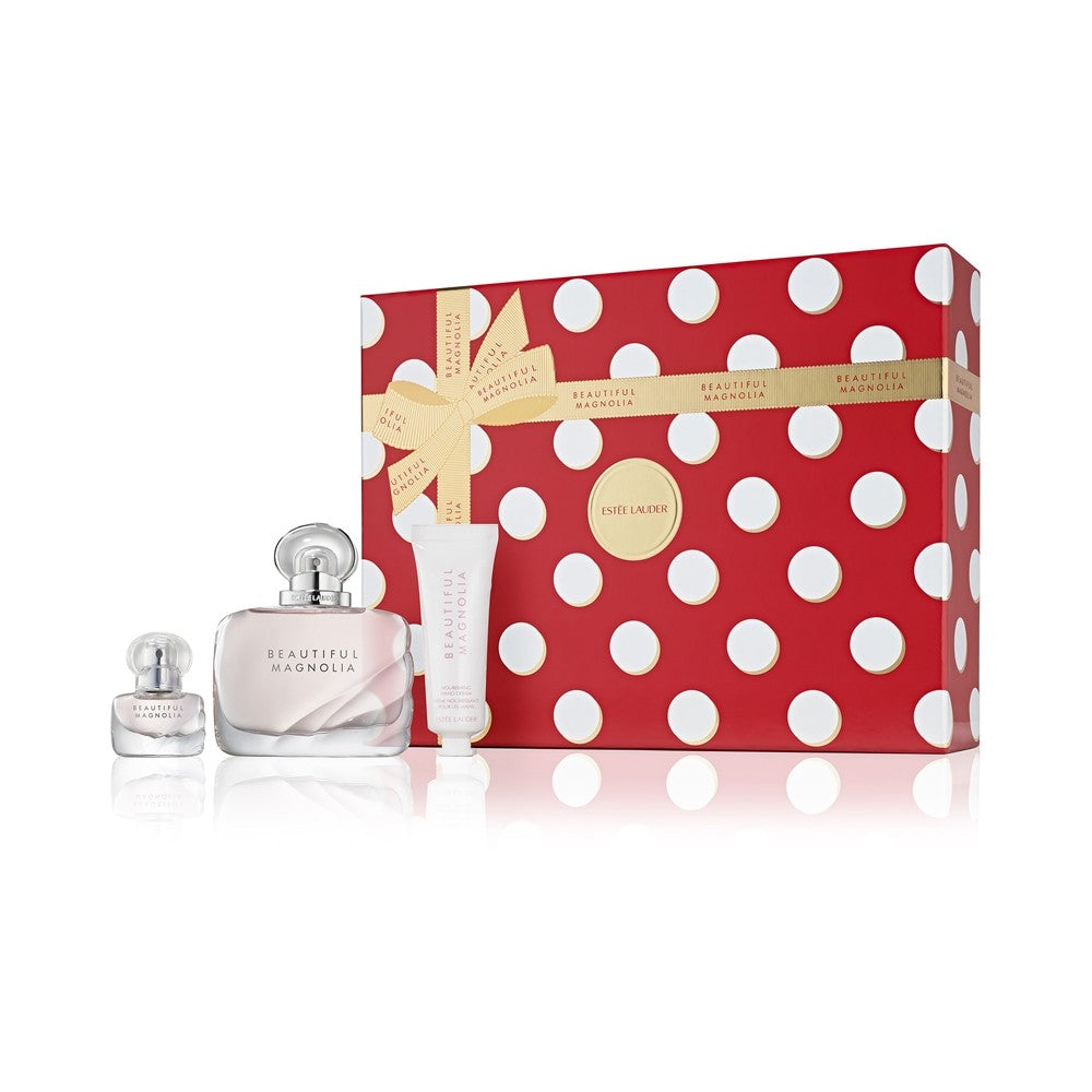 Estée Lauder Holiday Beautiful Magnolia Favorites Trio coffret cadeau pour femme 