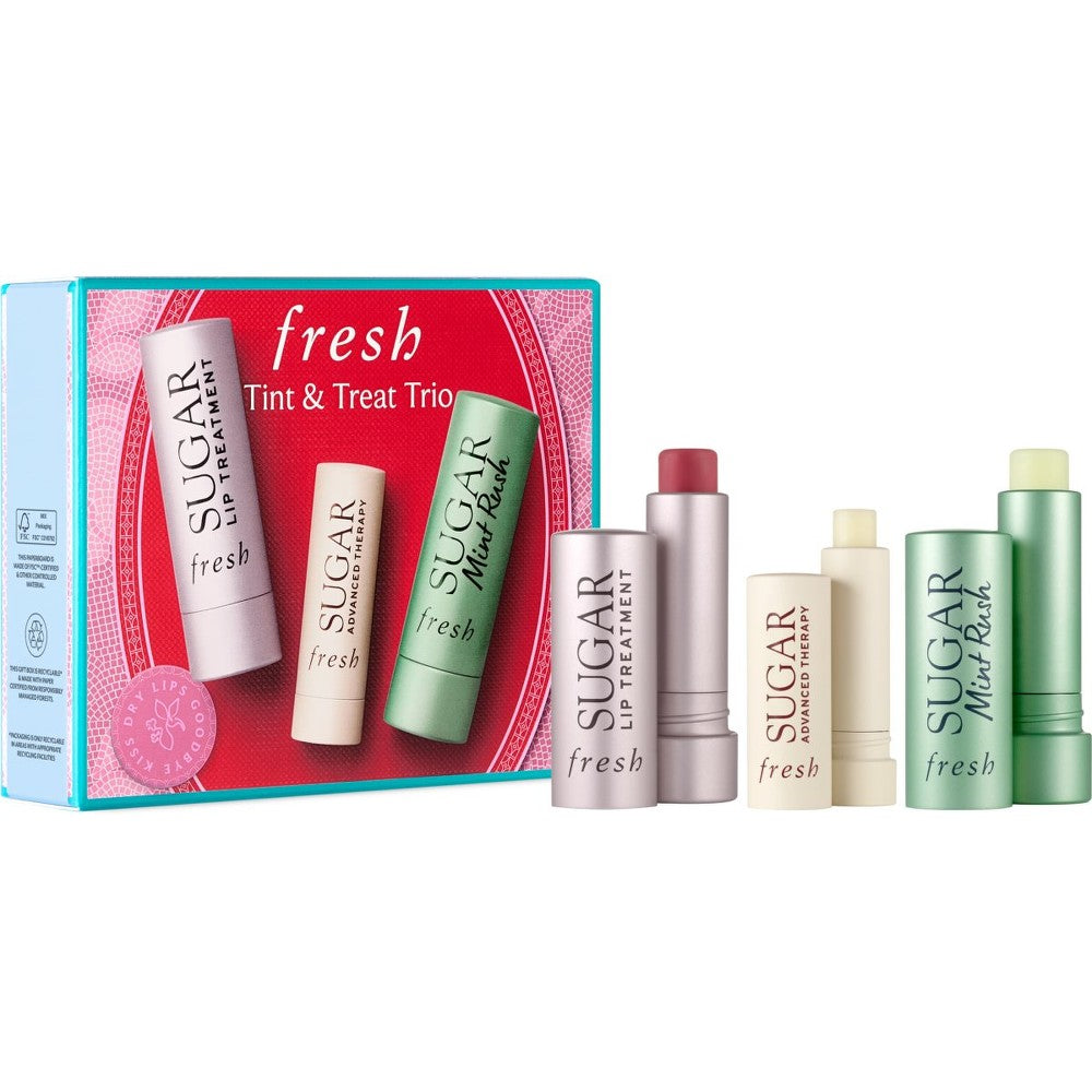 fresh Tint &amp; Treat Trio huulille tarkoitettu setti 
