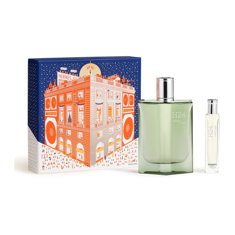 HERMÈS H24 Herbes Vives Eau de Parfum Set geschenkverpakking voor heren 
