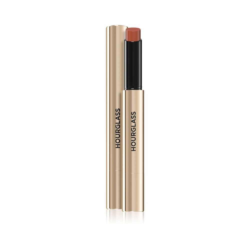 Hourglass Volumising Glossy Stick bálsamo nutritivo para labios color 100 Rise 1,7 g 