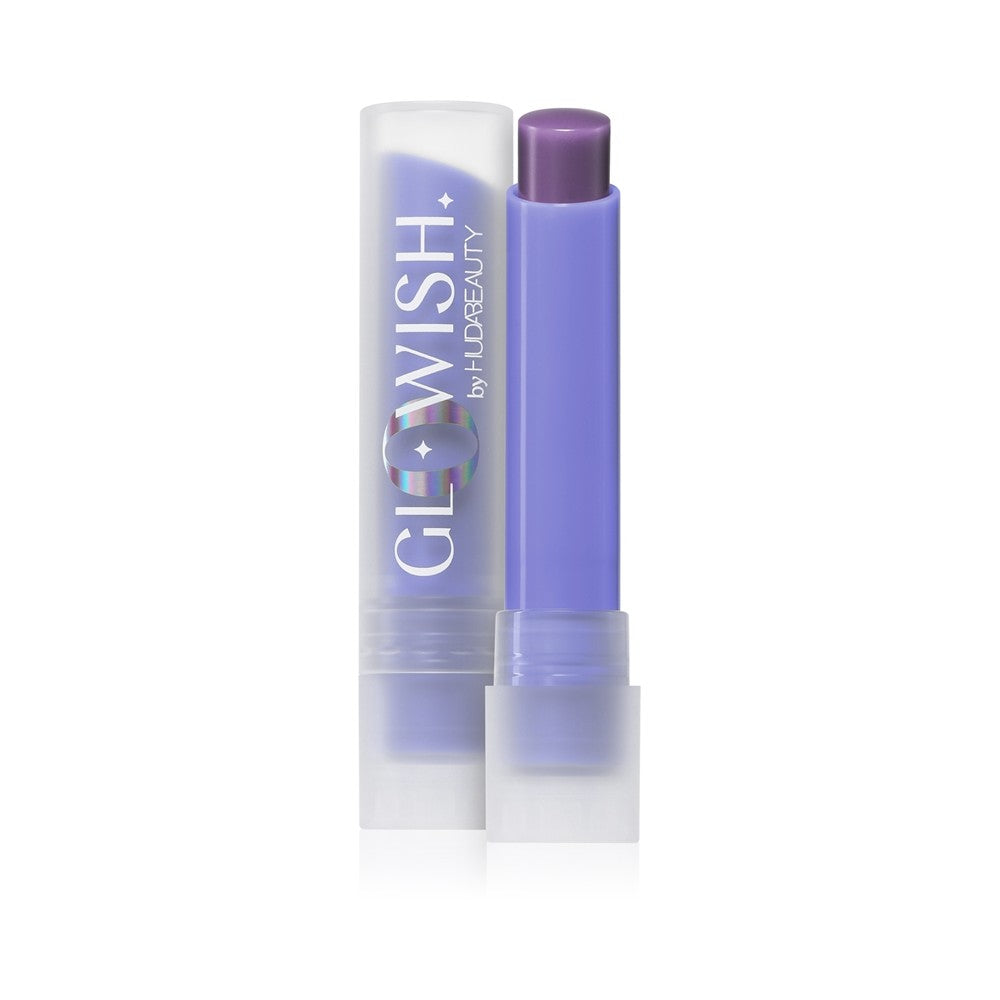 Huda Beauty Glo Wish Super Jelly Lip Balm βάλσαμο χειλιών χρώμα Blueberry 2,5 g 