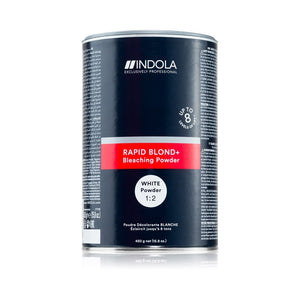 Indola Rapid BLOND+ Bleaching Powder אבקת הבהרה לשיער צבע White 450 g 