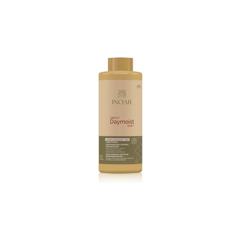 INOAR Absolut Daymoist Conditioner fuktighetsgivende balsam for skadet, kjemisk behandlet hår 800 ml 