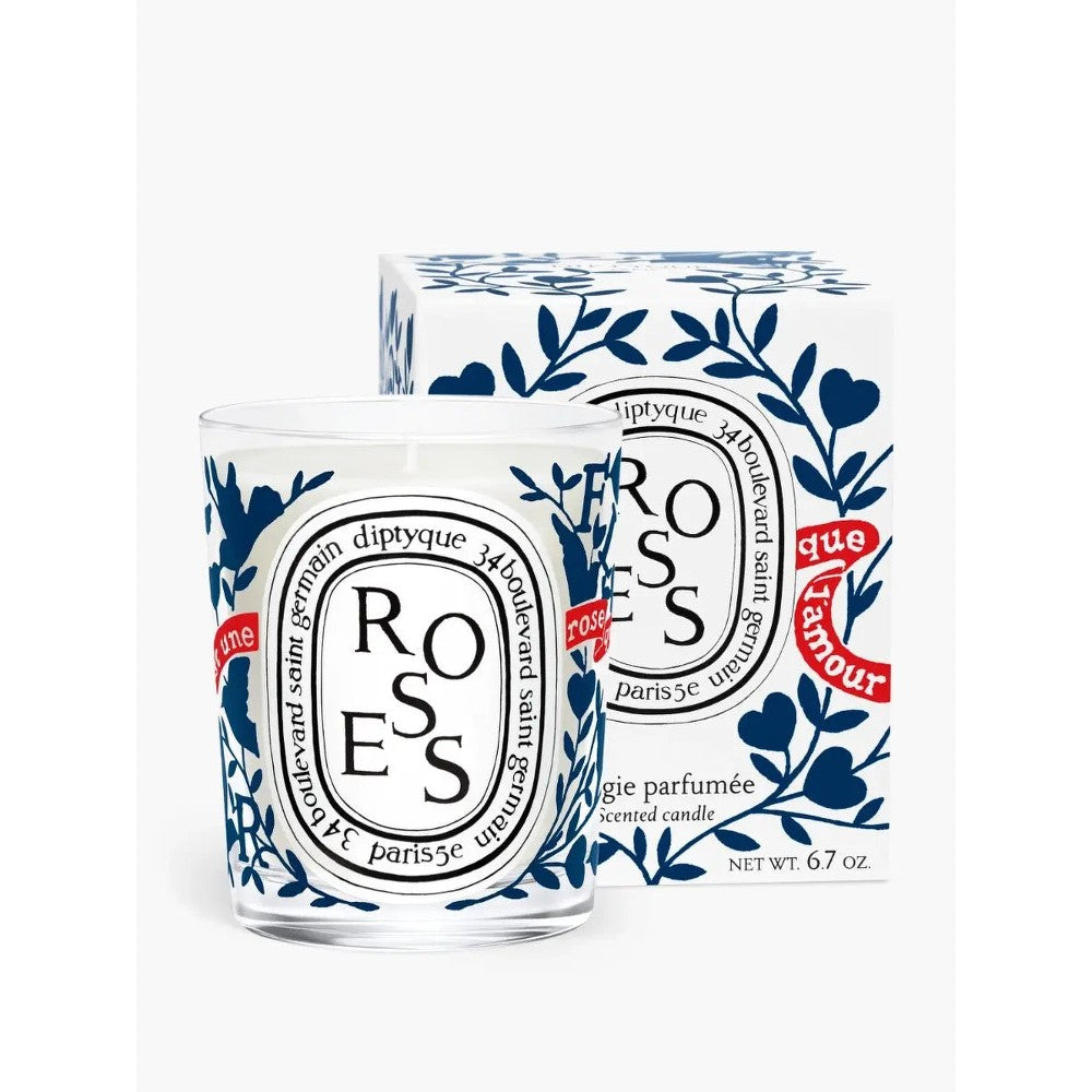 Diptyque Roses ljus Alla hjärtans dag 190 GR. 