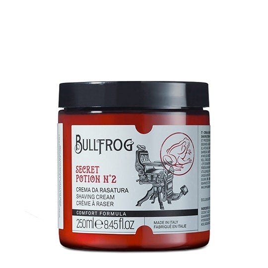Scheercrème Bullfrog Secret Potion N.2 | Comfort 250 ml 