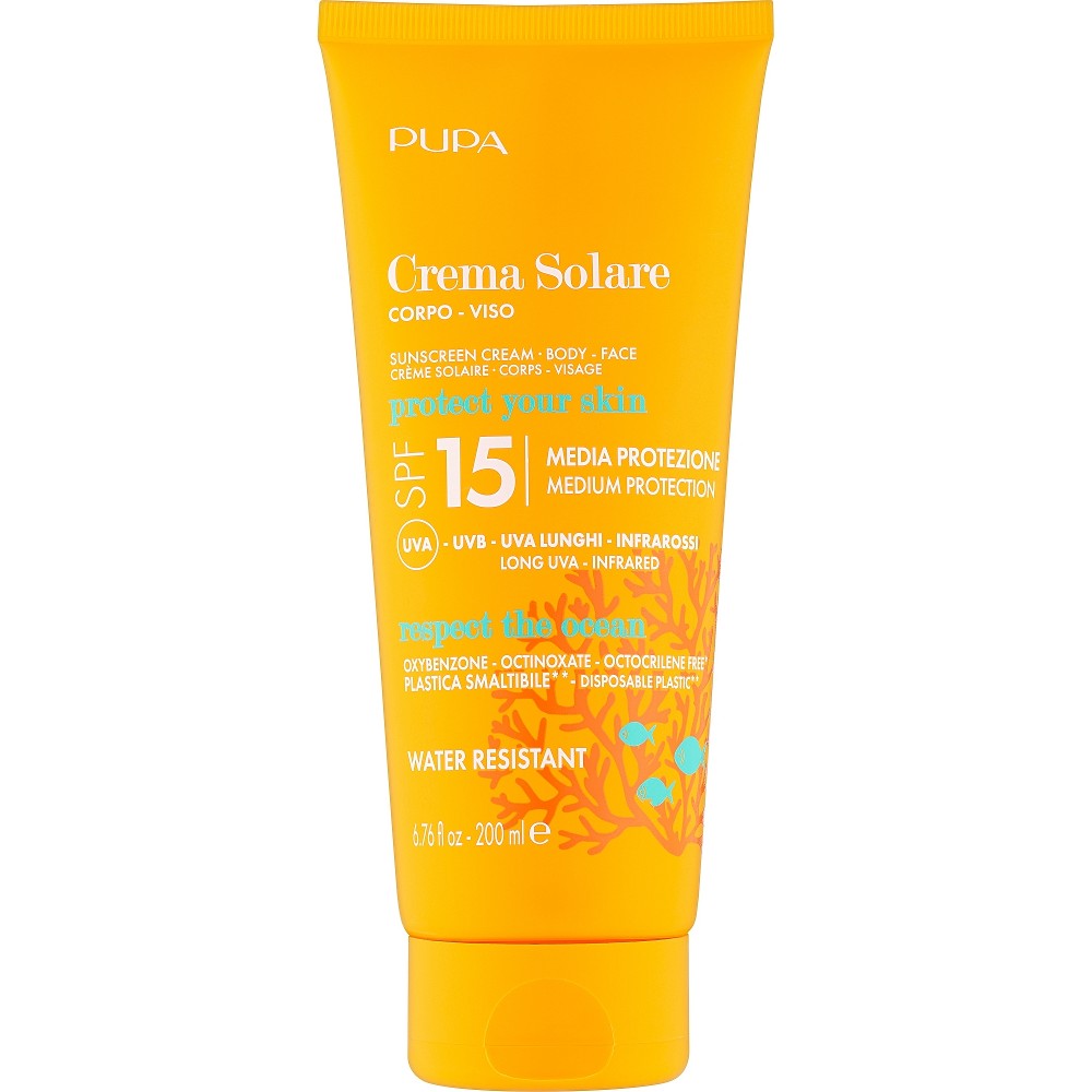 Pupa Crema solare viso e corpo SPF 15 200 ml — Creme solar