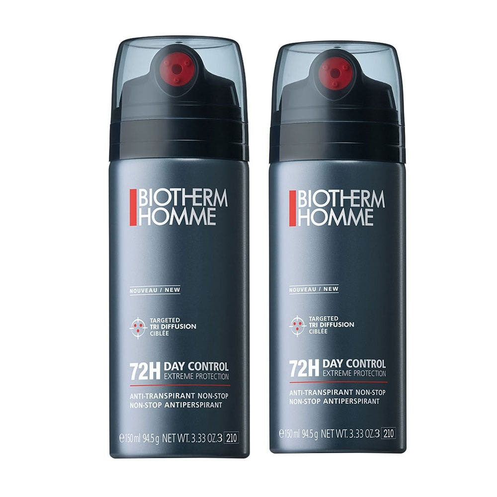 Biotherm Day Control Deodorante 72h Extreme protezione uomo 2x150 ml — Deodorant