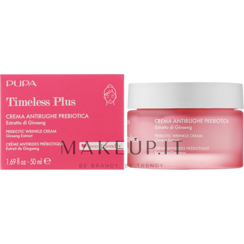 Pupa Timeless Plus Crema Antirughe Prebiotica 50 ml — Crema viso